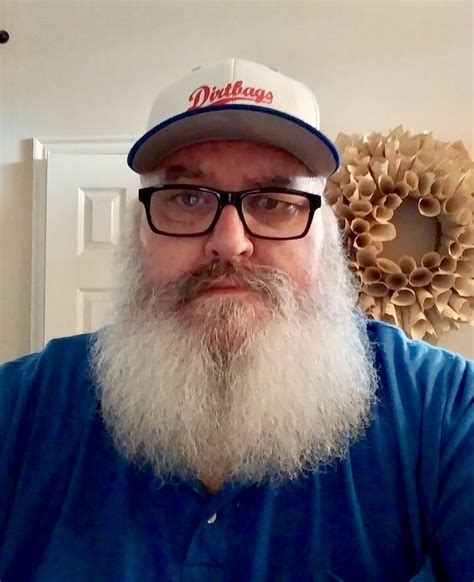 old man with beard selfie beard style corner