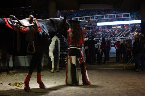 The Flag Girls Of The Rodeo The Globe And Mail