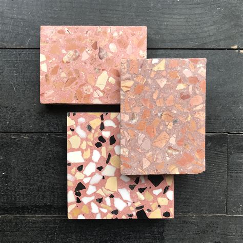 Pin By Klein Co Terrazzo On Terrazzo Tiles Pink Terrazzo Tile