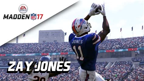 How To Create Buf Bills Wr Zay Jones In Madden 17 Post Nfl Draft Edition Youtube