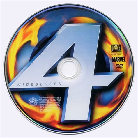 Fantastic Four 2005 Ws R1 Dvd Covers And Labels