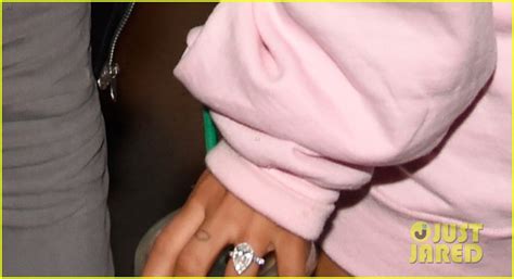 The two exchanged rings at ariana's montecito, california home, and dalton's band for ariana was. Is This Ariana Grande's Engagement Ring From Pete Davidson?: Photo 4100027 | Ariana Grande, Pete ...