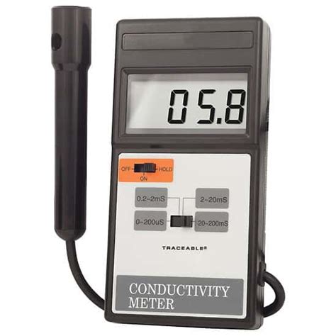 traceable® pure water conductivity meter with calibration cole parmer germany