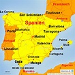 StepMap - Landkarte Spanien - Landkarte für Spanien