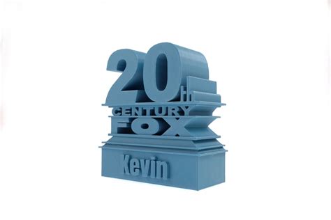 20th Century Fox Logo 3d Printed Kids Toy T Customisable Etsy