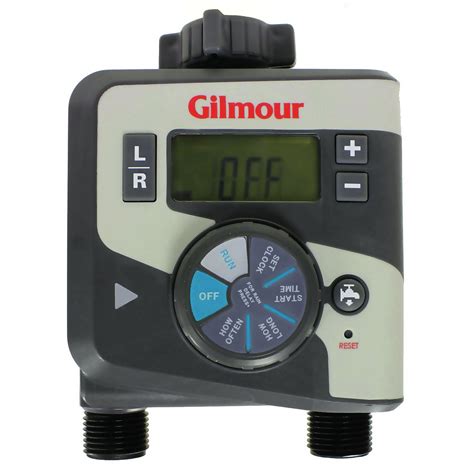 Reviews of the best water timer. Gilmour Electronic Water Timer — Double Outlet, Model ...