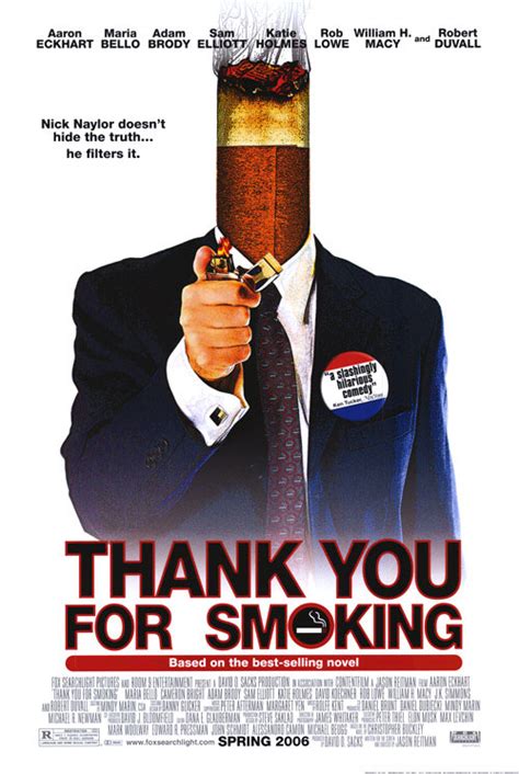 Thank You For Smoking Movie Posters At Movie Poster Warehouse