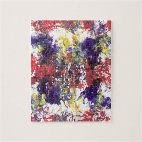 Abstract Art Jigsaw Puzzle Zazzle