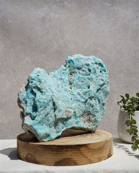 Raw Blue Aragonite Carpe Crystals