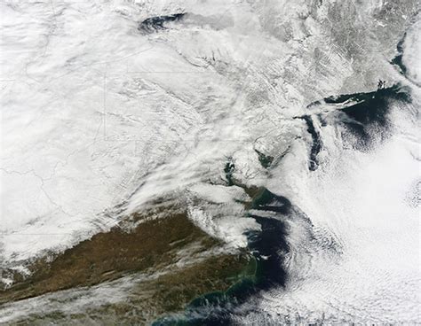 Satellite Image Of January 27th Snowstorm The Moderate Res Flickr