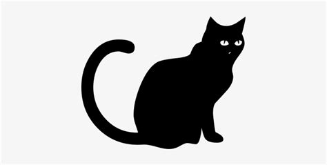 Halloween Black Cat Vector Free Free Png Image Black Cat Sitting