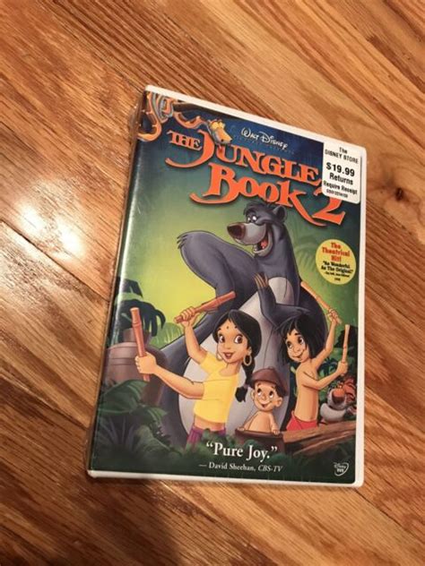 The Jungle Book 2 Dvd New Sealed Disney Ebay