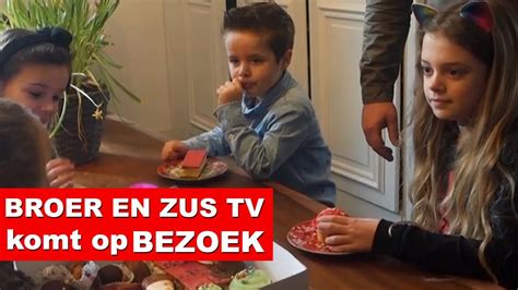 BROER EN ZUS TV OP BEZOEK De Nagelkerkjes 38 YouTube