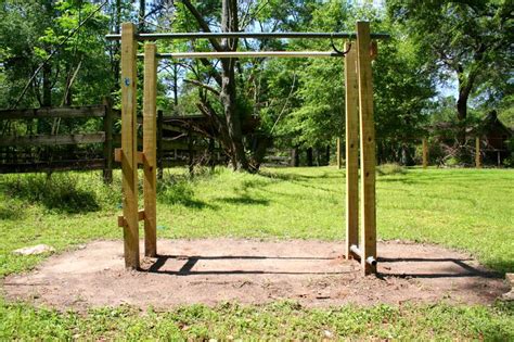 With pull ups you strengthen your back muscles and you build up plump upper arms. How to Build Your Own Dip Bars - ITS Tactical