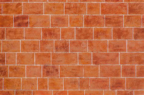 Brown Tile Wall Texture Stock Photo Image Of Material 90468336