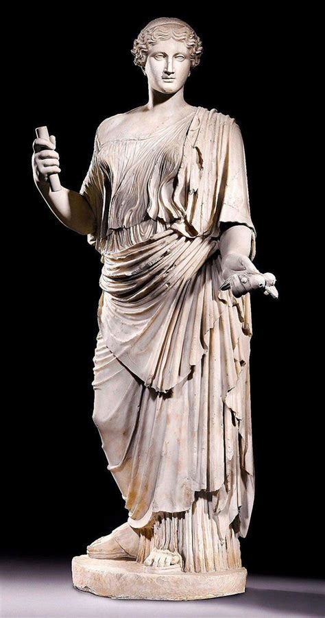 An Exquisite Statue Of The Ancient Greek Goddess Of Love And Beauty