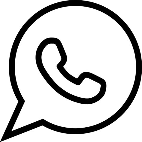 Whatsapp Logo Icon Free Of Strokeicon Volume 30 Social Free Icons