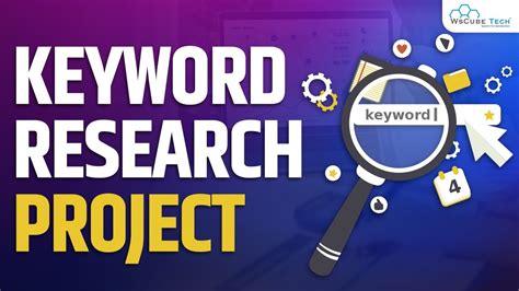 Keyword Research Projects How To Do Keyword Research For SEO YouTube