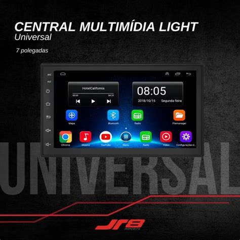 jr8 imports destaca multimídia universal light com quad core portal revista automotivo