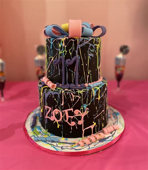 Neon Cake🥳🥳 Neon Cakes Candy Theme Cake Cool Birthday Cakes