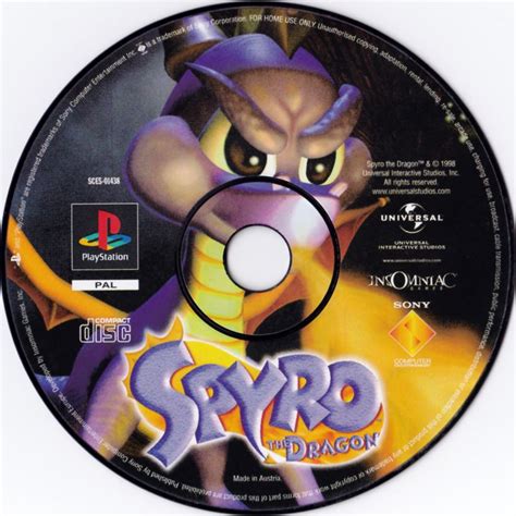 Spyro The Dragon 1998 Playstation Box Cover Art Mobygames