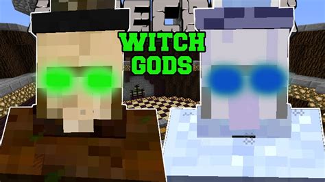 Minecraft Witch Gods Witches With Untold Powers Mod Showcase Youtube