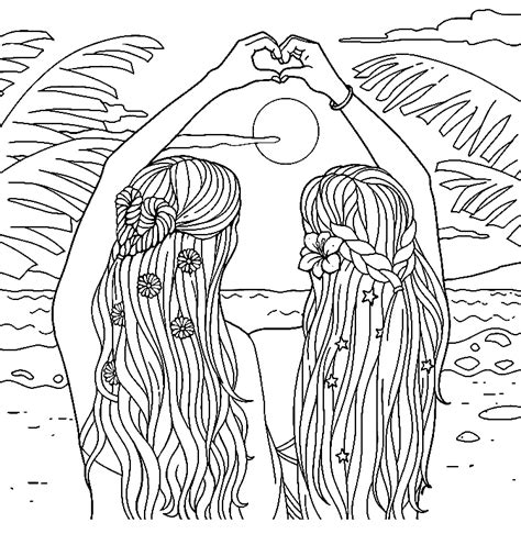 36 Free Printable Bff Coloring Pages