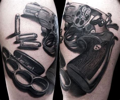 Awesome Gun Tattoo Designs Art And Design