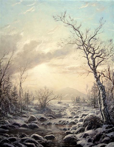 See more ideas about art, landscape paintings, winter landscape. ERIK KOEPPEL: Winter Landscape Paintings