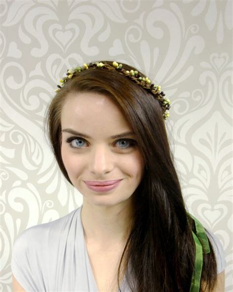 Autumn Crown Ivory And Green Berry Crown Woodland Crown Etsy