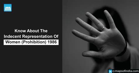 Know About The Indecent Representation Of Women Prohibition 1986 Asia