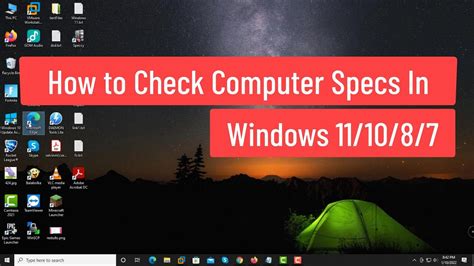 Tutorial Cómo Verificar Las Especificaciones Del Ordenador En Windows