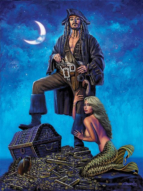 Mermaids And Pirates Wil Cormier Fine Art Gallery