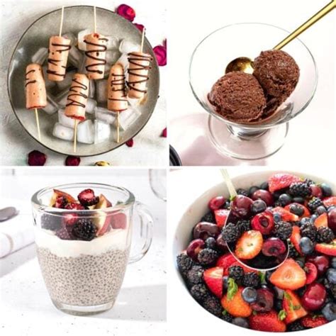 21 Super Easy And Healthy Vegan Low Calorie Desserts