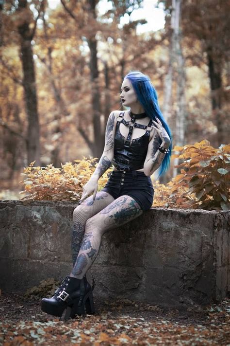 Gothicandamazing “ Model Blue Astrid Photo Goldfinch Welcome To Gothic And Amazing