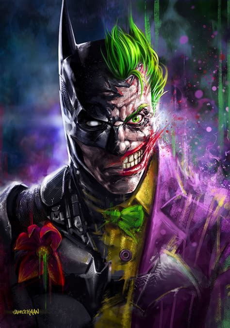 Artstation Batman And Joker Speed Painting Video