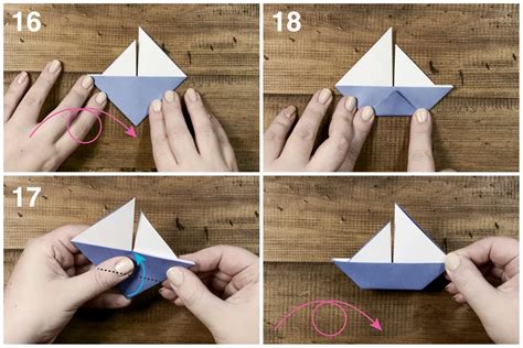 Learn How To Make A Cute Origami Sail Boat Origami Boat Cute