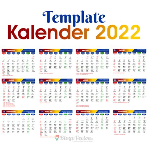 15 Template Kalender Duduk 2022 Cdr References Kelompok Belajar