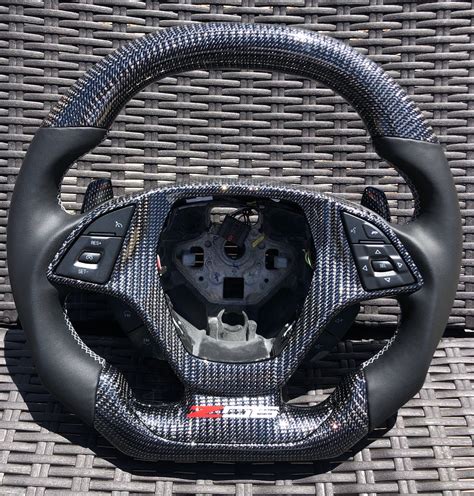 Ivan Tampi Customs C Corvette Steering Wheel In Carbon Fiber