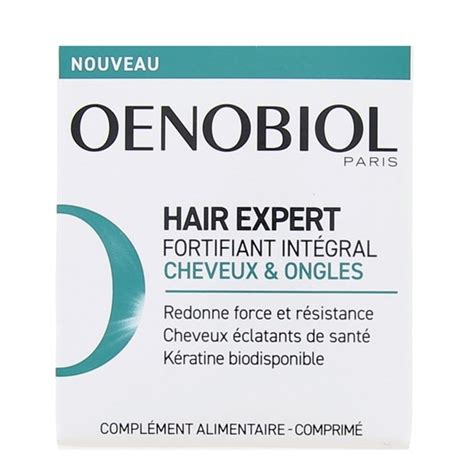 Oenobiol Hair Expert Fortifiant Intégral 60 Comprimés Illicopharma