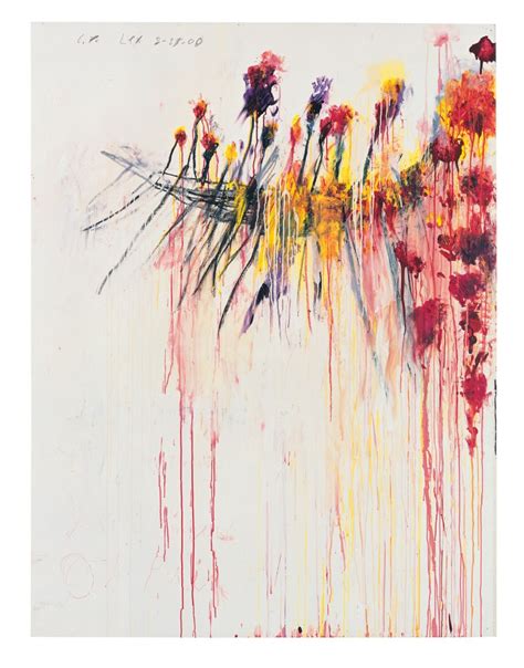 Cy Twombly Pan Art Blart