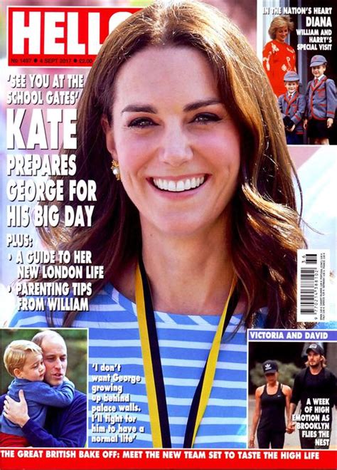 hello magazine 4 september 2017 kate middleton prince george princess yourcelebritymagazines