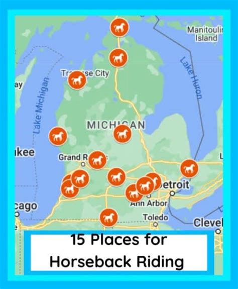 15 Awesome Horseback Riding Trails In Michigan With Map My Michigan
