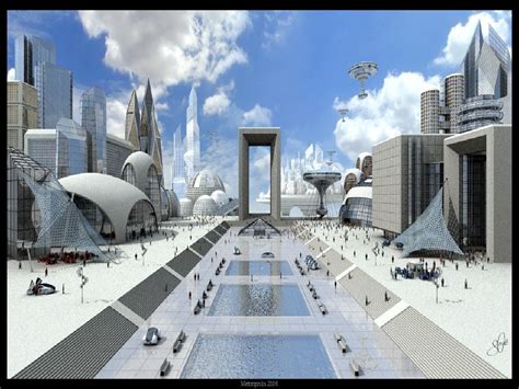 Wallpapers Futuristas Futuristic City Futuristic Architecture City