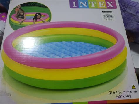 Intex Ring Pool Babies And Kids Infant Playtime On Carousell