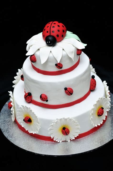Miraculous Ladybug Birthday Cake Ideas ~ Ladybug Bug Cakes Lady Cake