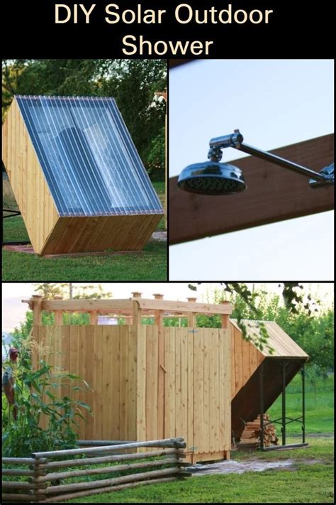 Let's face it, these diy pvc showers are all kind of ugly. DIY Solar Outdoor Shower | Outdoor, Outdoor shower, Outdoor solar