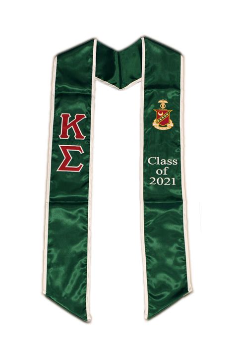 Stoles Kappa Sigma Class Graduation Stole Sash Shopgreeklife