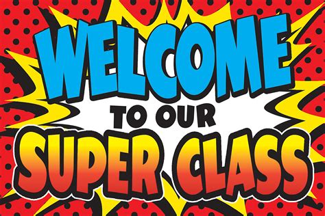 Superhero Welcome Postcards Tcr5652 Teacher Created Resources