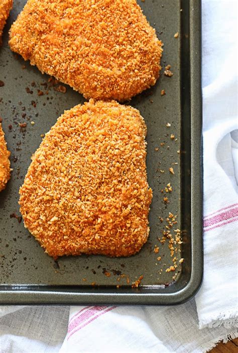 Easy oven baked pork chops that are tender, juicy, and easily customized to your favorite spices and seasonings. Oven "Fried" Breaded Pork Chops | Information Society